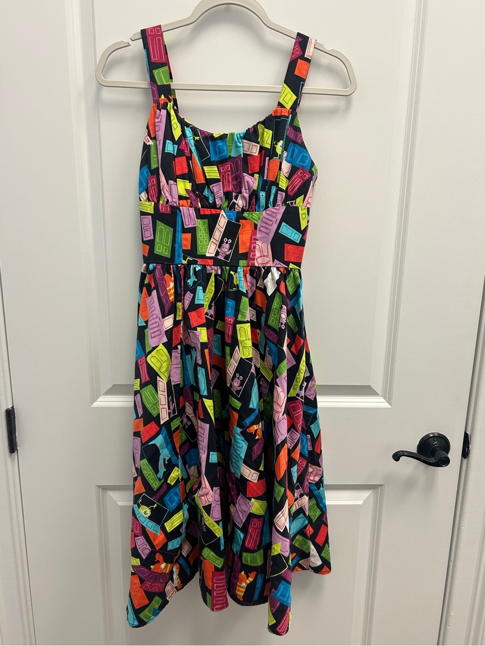 Disney Parks Authentic Monsters Inc Doors Dress Size XS